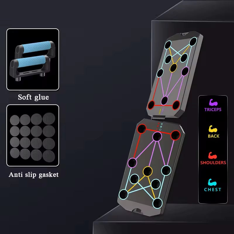 pushZone™ | 9-in-1 Ultimate Push Up Board
