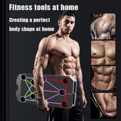pushZone™ | 9-in-1 Ultimate Push Up Board 